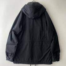 【美品/希少】ENGINEERED GARMENTS size/S (q) エンジニアードガーメンツ マウンテンパーカー フーデッドジャケット アウター ブラック 黒_画像2