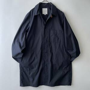 STILL BY HAND size/46 (jb) スティルバイハンド ショップコート アトリエ ワーク アウター ネイビー 紺無地 日本製 JAPAN coat