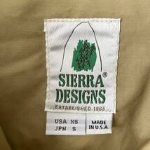 【USA製】SIERRA DESIGNS size/S (ie) シエラデザイン マウンテンパーカー シェル アウター レトロ ジャケット ネイビー 紺 アメリカ製_画像8