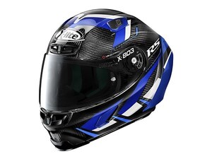 デイトナ 33012 NOLAN X-lite X-803RS ULTRA CARBON MOTORMASTER ヘルメット ブルー/53 XL バイク ツーリング 頭 防具 軽量