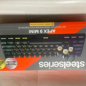 新品未使用　SteelSeries Apex 9 Mini JP ゲーミングキーボード　