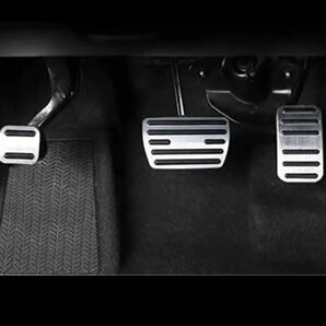 HONDA ホンダ ステップワゴン オデッセイ CR-V シビック ジェイド アルミペダル ブレーキペダル アクセルペダル 内装 4点 シルバーの画像6