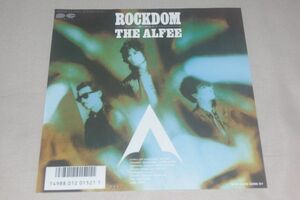 ◎♪THE ALFEE　ROCKDOM －風に吹かれて－　EP盤【J】