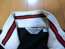 Christian Dior（クリスチャンディオール）トラックジャケット / L / 紺 / 80’s 80年代 希少 レア ビンテージ 古着 / ジャージ ブルゾン_画像4