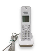 23Y469 ジ2 【美品】 Panasonic パナソニック コードレス電話機 VE-GZ20DL 子機 1台付き 中古_画像6
