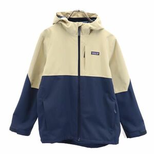 パタゴニア 68035 アウトドアジャケット XL 14 ネイビー系 patagonia 裏メッシュ キッズ 231207