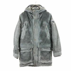 ディーゼル 3way ベスト付き 中綿ジャケット 10 ブルー系 DIESEL フード レディース 231221