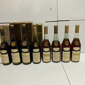 未開栓 HENNESSY COGNAC ヘネシー VSOP スリムボトル 700ml/40% 2本1000ml 8本セット 4箱付