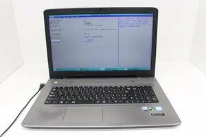 現状 Diginnos Critea VF-HGK 第7世代 Core i7 7500U /8GB/NVIDIA GeForce GTX 950M/17.3インチ/Wi-Fi/USB3.0/Win10モデル☆