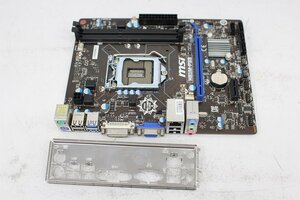 MSI H81M-P33 LGA1150 MicroATX マザーボード☆