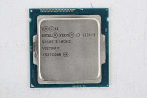 Intel CPU XEON E3-1231V3 3.40GHz LGA1150☆