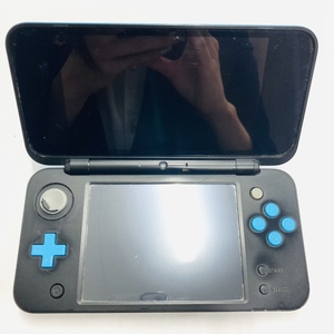 ★1円スタート★ 2DS LL ジャンク ブラック×ブルー ニンテンドー ディーエス ゲーム機