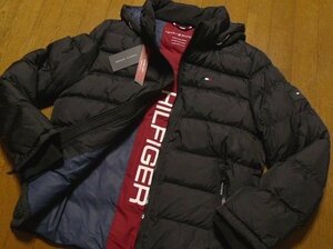 L(US)XL(JP rank )* cheap prompt decision + free postage * new goods Tommy Hilfiger USA limitation mat black ultimate . down jacket same function DOWN ALTERNATIVE