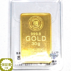 Pure Gold Ingot 24 Gold Toku Power 30g Новая гарантия Gold Bar Gold Bar с золотой баром Бесплатная доставка.