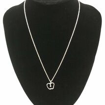 TIFFANY & CO. ティファニー アップル ネックレス シルバー SV925 総重量2.9ｇ レディース アクセサリー fe ABC3_画像6