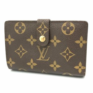 LOUIS VUITTON ルイヴィトン ボルトフォイユ・ヴィエノワ がま口財布 LV モノグラム 二つ折り財布 財布 保存袋・箱付き MB fe ABB2