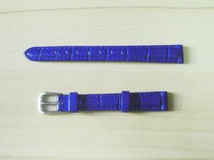 幅１２mm 青 腕時計ベルト