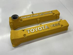 ae86 ハチロク 4ag タペットカバー 結晶塗装