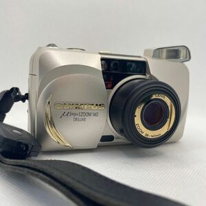 1円スタート！ 【美品】Olympus μ mju ZOOM 140 DELUXE オリンパス ミュー mju コンパクト フィルムカメラ