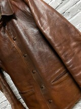 FREEWHEELERS フリーホイーラーズ GENCO別注 ブレーキマン コート BRAKEMAN COAT 検/カーコート/レザージャケット/ザ リアルマッコイズ_画像4