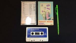 【山下達郎カセットテープ3】『POCKET MUSIC/ポケットミュージック』●ワーナー/MOON●検)シュガーベイブ/大瀧詠一/シティーポップ