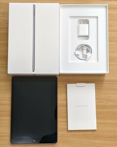 【極美品・使用3日】 iPad（第9世代）Wi-Fiモデル 64GB MK2K3J/A スペースグレー 付属品全て（+ガラスフィルム+ケース[ダークグリーン]）