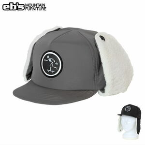 *24 eb's NYLON CAP color :GREY cap hat snowboard snowboard ski 