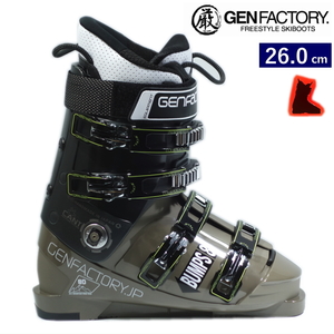 22-23 GEN BUMPS 8 color :BRN [26.0cm pair width WIDE width ]gen men's ski boots 2 piece boots 