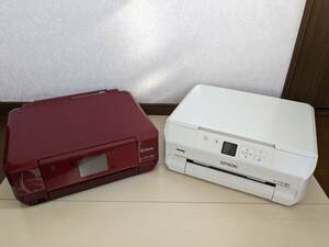 ジャンク 部品取り 現状渡し EPSON EP-707A&EP-806AR 2台セット 14年&15年製 廃インクエラー 動作不良 本体のみ 超簡易包装 EP-707 EP-806