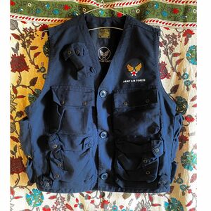 90s vintage デッドストック　USA エアーフォース　タイプC ベスト最終値下げ近々削除