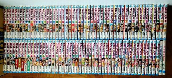 ONE PIECE ワンピース １巻から100巻＋STRONG WORDS上下巻　少年マンガ　コミック　尾田栄一郎