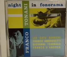 イタリア JAZZ ドラマー フランコ・トナーニ Franco Tonani Night In Fonorama アッゾリーニ ピアノトリオ盤 801844021089【ジャズ CD】_画像1
