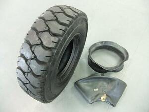 * forklift tire 6.00-9 10PLY tube & flap attaching 2 pcs set Y18,800-