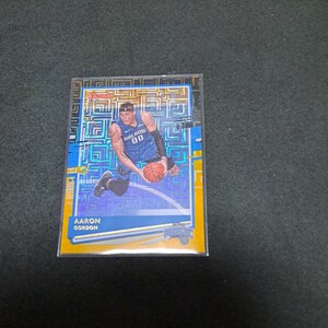 【8シリ】2020-2021 PANINI HOOPS AARON GORDON アーロンゴードン BLACK GOLD 