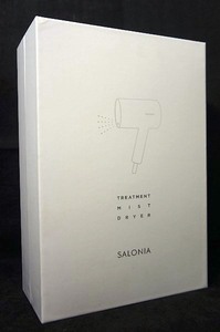 ＃274【ジャンク品】サロニア トリートメントミストドライヤー SAL21102WH ※開封済み、※通電確認済み。