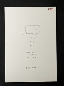 #531 SALONIA サロニア トリートメント ミストドライヤー 家電 美容家電 大風量 速乾 マイナスイオン ※故障品※開封済み※通電確認済み