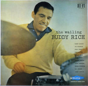 ◆BUDD RICH/THE WAILING (JPN LTD. LP/180g) -Thad Jones, Ben Webster, Sonny Criss, Frank Wess, Oscar Peerson, Ray Brown, Verve