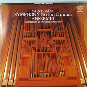◆ANSERMET/SAINT-SAENS: SYMPHONY No.3 IN C MINOR (JPN LTD. LP/Super Analogue Disc) -サン・サーンス/交響曲第３番, Audiophile