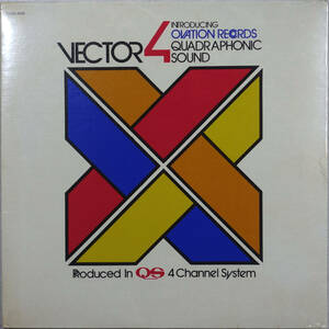 ◆V.A./VECTOR 4 QUADRAPHONIC SOUND (US Quadraphonic/4ch LP/Sealed) -Dick Schory, Doug Carn