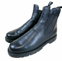 kleman クレマン　tonnant Chelsea bootsチェルシーブーツ　サイドゴアブーツ France フランス製 26.5cm 43_画像1