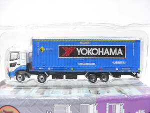  грузовик коллекция no. 13. Sapporo транспортировка ( Yokohama Tire ) saec Profia контейнер машина 