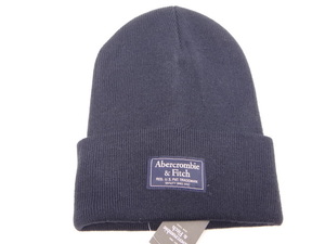 * Abercrombie & Fitch мужской вязаная шапка NAVY 633670768