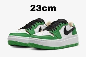 Nike Женский Air Jordan 1 Low Elevate Luckate Green 23 см Nike Wmns Air Jordan 1 Low Elevate Lucky Green