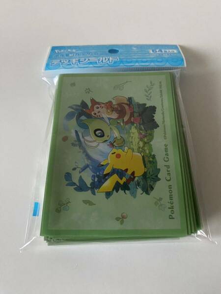 ポケモンカードゲーム　デッキシールド　スリーブ　もりのおくりもの　新品　未開封