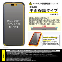iPhone15 iPhone15Pro フィルム ブルーライトカット 衝撃吸収 反射防止 指紋防止 さらさら ガラスコート PET フィルム 画面_画像5