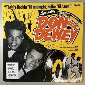 40324【日本盤】 DON & DEWEY / They're Rockin' 'Til Midnight, Rollin' 'Til Dawn!