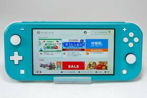 【1円スタート】KSL250T / 動作保証あり / 任天堂 スイッチ ライト　Nintendo Switch Lite　ターコイズ　電源アダプター無し