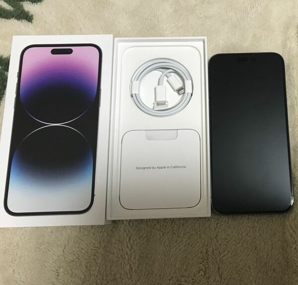 【最終値下げ】iPhone 14 Pro Max ディープパープル　