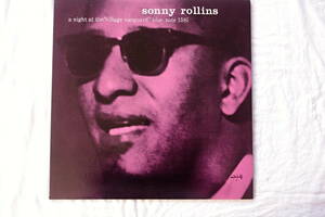 ソニー・ロリンズ《 A NIGHT AT THE VILLAGE VANGUARD 》SONNY ROLLINS