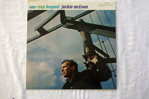 JACKIE MCLEAN《 ONE STEP BEYOND 》【 VAN GELDER 刻印 】【輸入盤】USA 